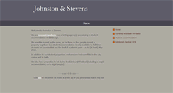 Desktop Screenshot of johnston-stevens.com